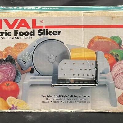Rival, Electric Food Slicer