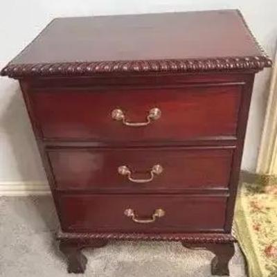 Cherry Wood Nightstand