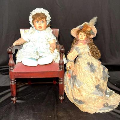 Victorian Dolls: Lila/Showstoppers and Jo-Don Doll