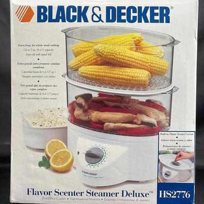 Black And Decker Steamer Deluxe