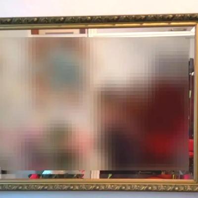Gold Framed Mirror