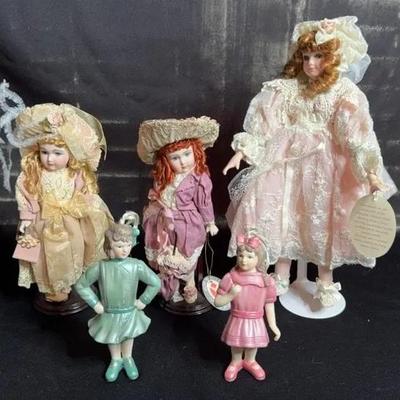 Delton & Massey Porcelain Figurines