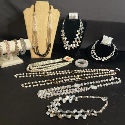 Costume Pearls and Crystal Jewelry