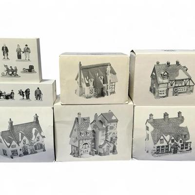 Dept 56 Heritage Village Dickens Village Series - Wackford Boarding School, Cottage & More