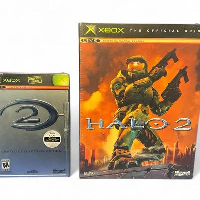 Halo 2 Limited Collectors Edition & Halo 2 Official Guide - Sealed