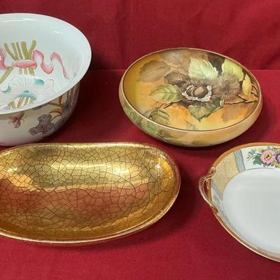 Noritake, Handpainted Nippon, & More Porcelain Accents