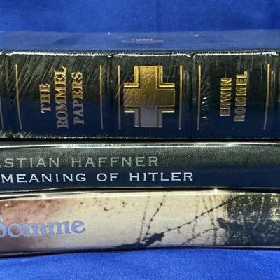 Easton Press Rommel Papers, Folio Society The Somme & Meaning of Hitler
