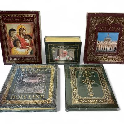 Easton Press Catholic & Christian Books - Pope John Paul II, Benedict (Sealed)