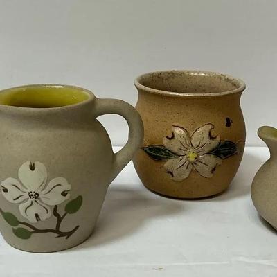 Pigeon Forge Pottery & Martinez Dogwood Blossom Pottery