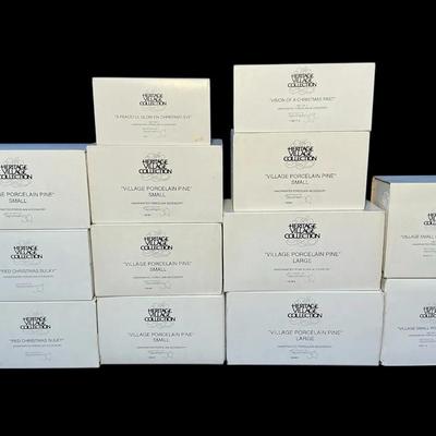 Dept 56 Heritage Village Collection Scenery - Porcelain Pines & More
