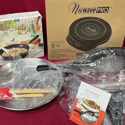 Nuwave Pro Induction Cooktop, Pressure Cooker, Pan, And More