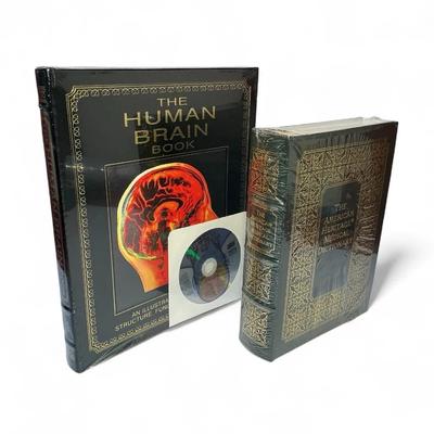 Easton Press Medical Books - Medical Dictionary & Human Brain (Sealed)