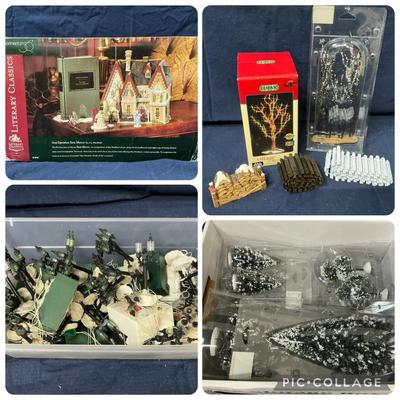 Dept 56 Dickens' Village Sitas Manor, Lemax & More...