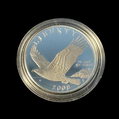 2008-P Bald Eagle Silver Dollar