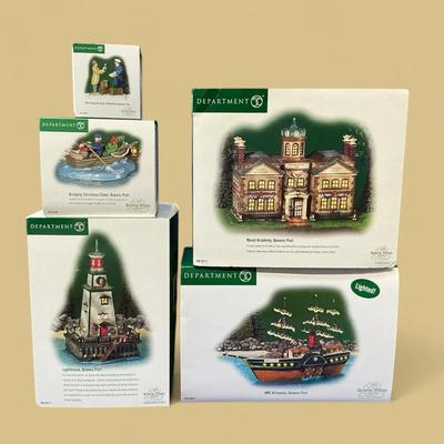 Dept 56 Heritage Village Dickens Village Series - HMS Britannia, Naval Academy & More