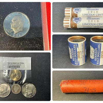 American Coin Collection - Kennedy Mint Rolls, Lincoln Cent Mint Rolls & More