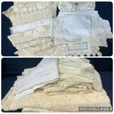 Vintage & Modern Lacey Linens