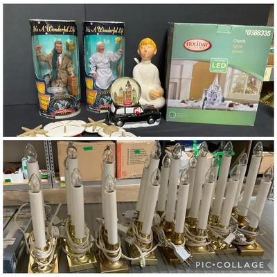 Holiday Decor Goods With Window Lights And More