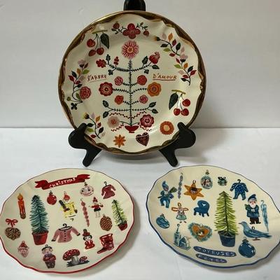 Nathalie Lete Decorative Plates Anthropologie
