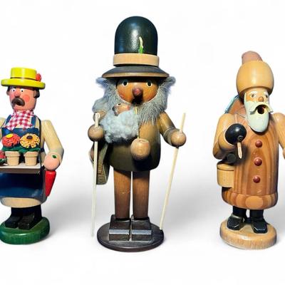 Three German Smokers - Inc Erzgebirge