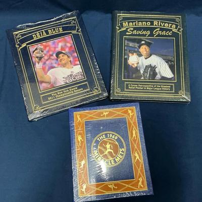 Easton Press New York Sports Books SEALED