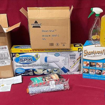 Cleaning Supplies, Bissell Steam Shot And More