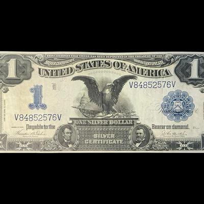 Series 1899 “Black Eagle” $1 Large Note Silver Certificate (MMU22)