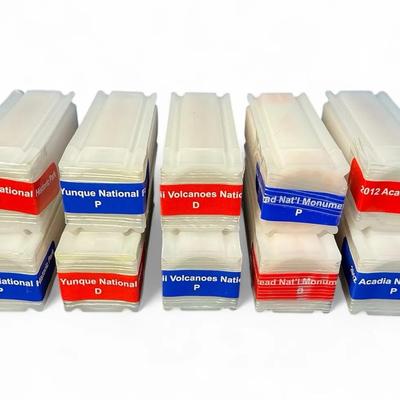 National Park Sealed Mint Rolls P & D - Hawaii Volcanoes, Acadia Nat Park & More