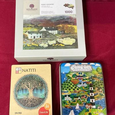 Natti & Wentworth Wooden Puzzles & More