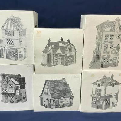 Dept 56 Heritage Village Dickens Village Series - Wrenbury Baker, Poulterer & More