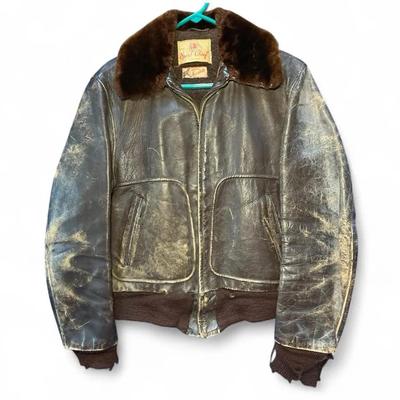 Sport-Chief Genuine Horse Hide Vintage Leather Jacket
