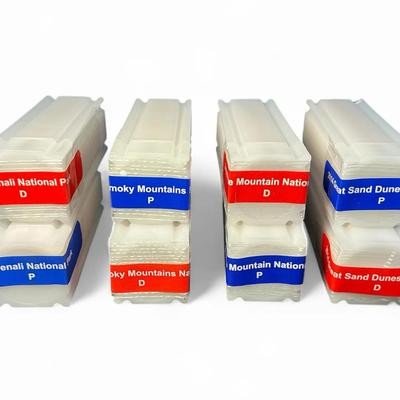 National Park Sealed Mint Rolls P & D - Denali, Smoky Mountain & More