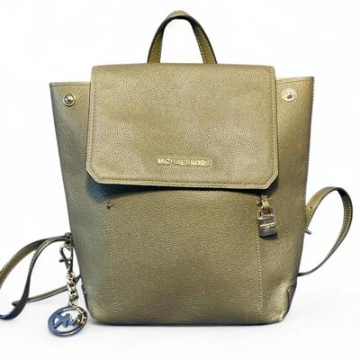 Michael Kors Olive Backpack