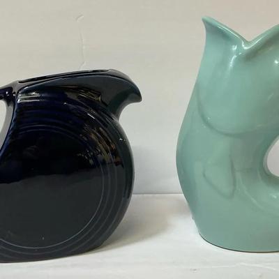Fiesta Blue Pitcher & GurglePot