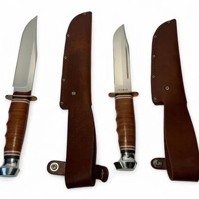 Ka-Bar Marine Hunter Knife & Bowie Knife (New in Box)
