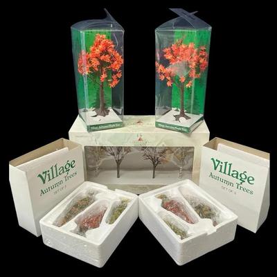 Dept 56 Village Autumn Trees