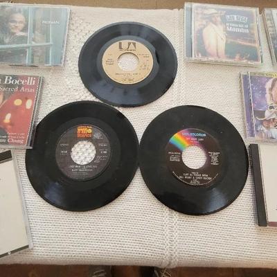 Vinyl 45s & CDs