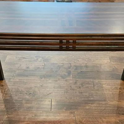 Dark Brown Console Table