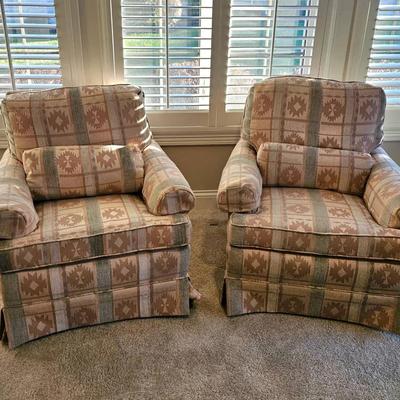 Pair of Southwestern Style Armchairs