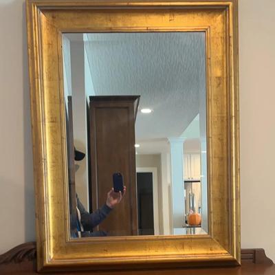 Gold Framed Mirror