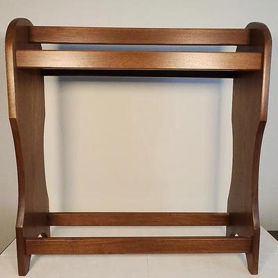Oak Quilt Rack