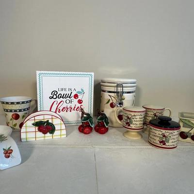 Lot Of Cherry Kitchen Decor