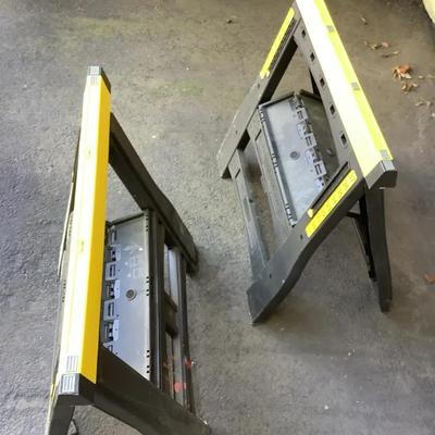 Pair Of Stanley Saw Horses #2