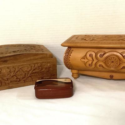Trio Of Decorative Boxes