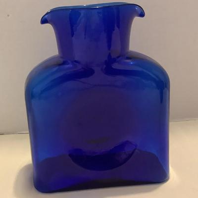 Blenko Cobalt Vase/Pitcher