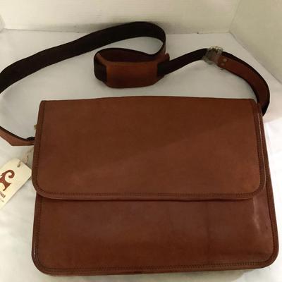 Urban Leather Computer Satchel