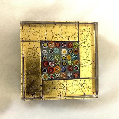 Murano Glass Millifioro Paperweight