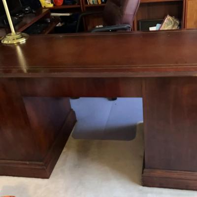 Leather Top Desk