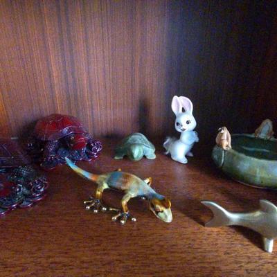 Animal Figures and Statue