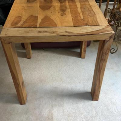 Square Wooden Table